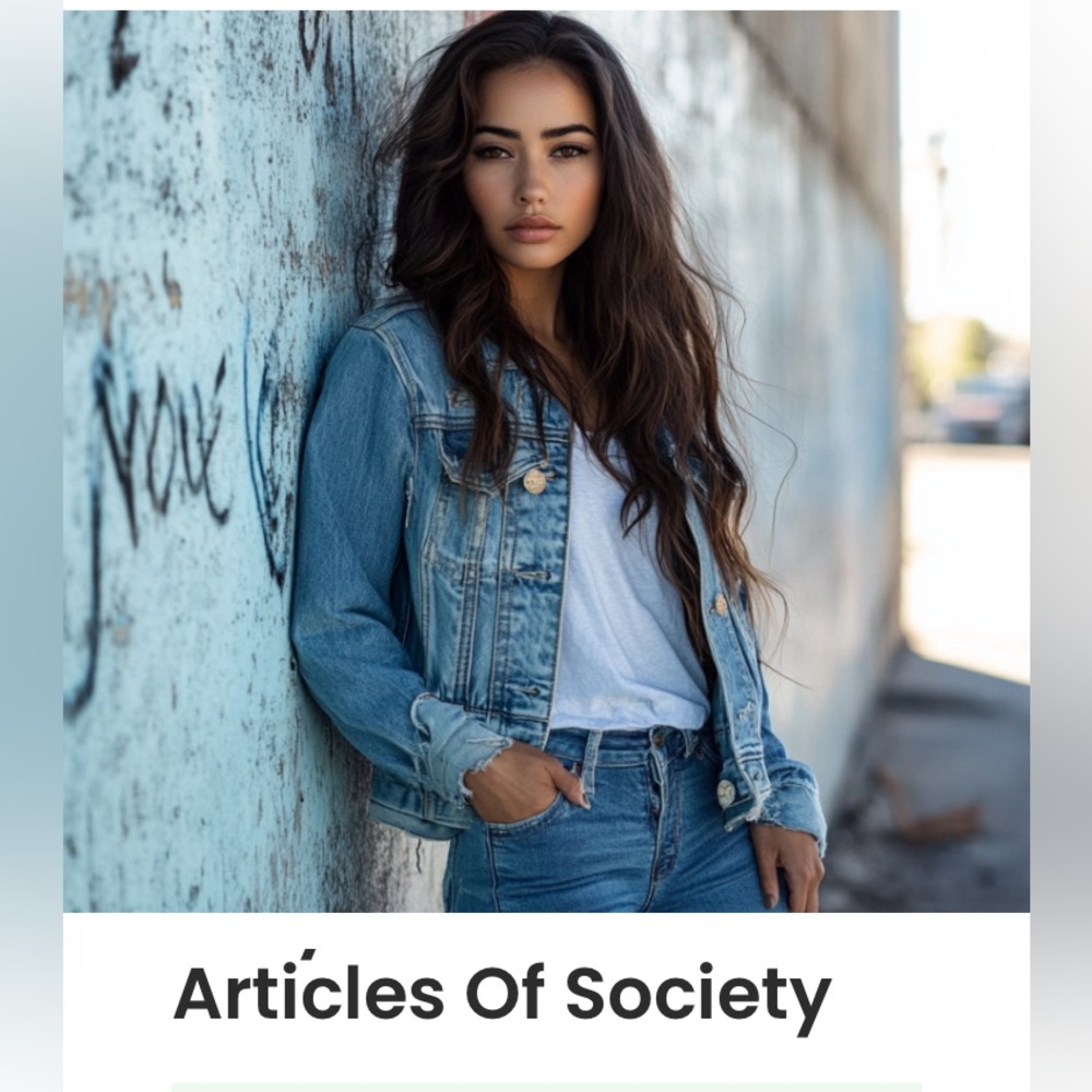 ARTICLES OF SOCIETY by ANTHROPOLOGIE Medium Wash Skinny Jeans~ Excellent!